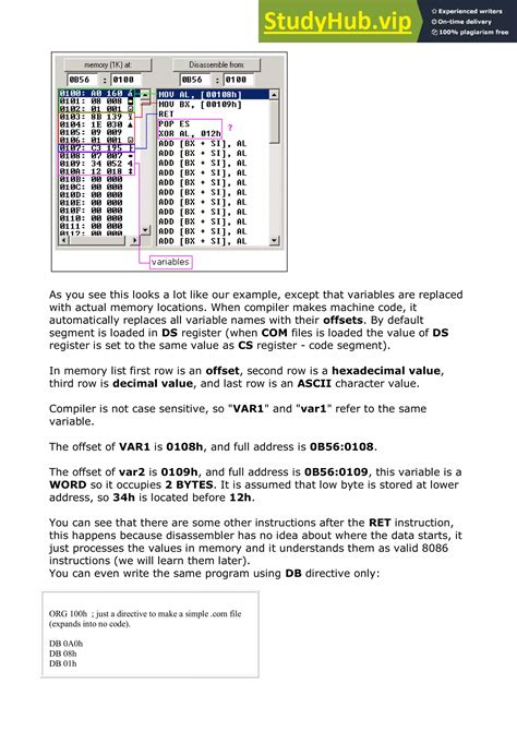 8086 Assembler Tutorial for Beginners 1 .